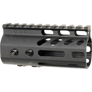 GUNTEC ULTRA LIGHT HANDGUARD - 4" M-LOK BLACK