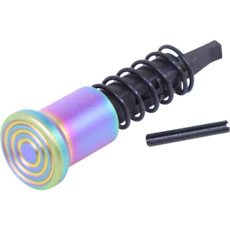 GUNTEC AR15 FORWARD ASSIST - ASSEMBLY RAINBOW PVD COATED