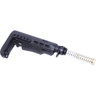 GUNTEC MULTI CAL COLLAPSIBLE - STOCK SET BLACK