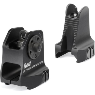 DANIEL DEFENSE FRONT/REAR SIGHT COMBO BLK