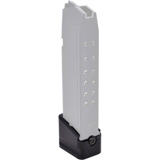 WARNE GLOCK 19/23 MAG EXT +5/+4 BLK