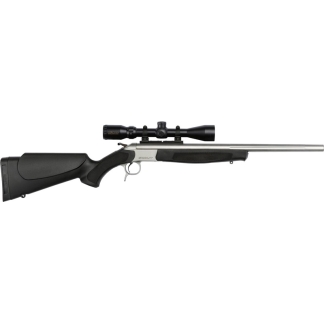 CVA SCOUT TD 44 MAG 22" - 3-9X40 SS/BLACK SYNTHETIC