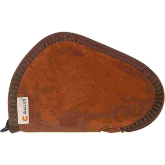 SUEDE HANDGUN CASE 8IN