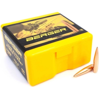 Berger Long Range Hybrid Target Rifle Bullets 6.5mm .264" 153.5gr LR Hybrid Target 100/rd
