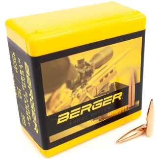 Berger Rifle Bullets .25 cal 135gr LR Hybrid Target 100/rd Box