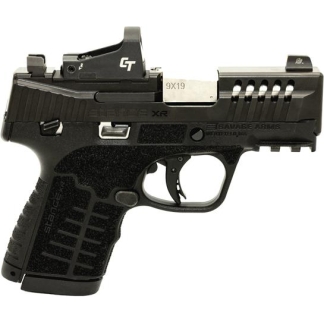 Savage Stance XR MC9MS Handgun 9mm Luger 10(1)&13(1)rd Magazines 3.2" Barrel Black Manual Safety w/CTS-500 Red Dot