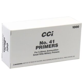 CCI Standard Primers #41 (Small) 5.56mm Military / NATO Sensitivity 1000/ct
