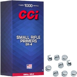 CCI Standard Primers BR4 Small Rifle 1000/ct