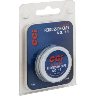 CCI #11 Magnum Percussion Caps for Muzzleloading - 1000/ct