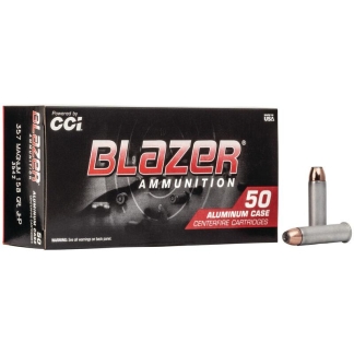 CCI Blazer Aluminum Handgun Ammunition .357 Mag 158 gr JHP 1150 fps 50/ct