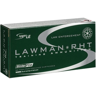 Speer Lawman Handgun Ammunition .45 Auto 155gr RHT Frangible 1130 fps 50/ct