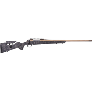 CVA Cascade LR Hunter Rifle .300 Win Mag 3rd Magazine 24" 5/8x24 Threaded Barrel Black with Smoke Bronze Web