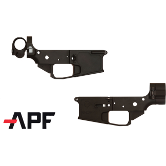 Alex Pro Firearms Stripped Side Folding AR-15 Lower Receiver IFL Black