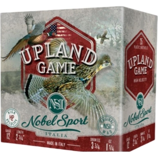 Nobel Sport Upland Game Shotshells 12 ga 2-3/4" 1-1/4 oz 1330 fps #6 25/ct