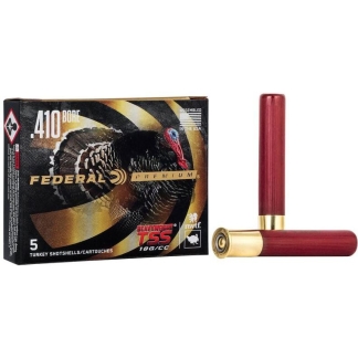Federal Premium Turkey Heavyweight TSS Shotshell 410ga 3" 13/16oz 1100 fps #8 5/ct