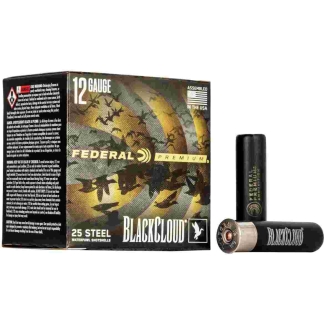 Federal Black Cloud FS Steel Shotshells 12ga. 3-1/2" 1-1/2oz #BBB 25/ct