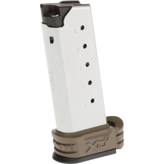 Springfield XD-S Extended Magazine Desert FDE .45 ACP 6/rd