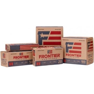 Hornady Frontier Rifle Ammunition .223 Rem 55 gr HP-MATCH 3240 fps 500/ct case