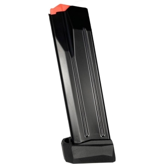 Global Ordnance Handgun Magazine for Arex Delta L/X 9mm Luger 17/rd with +2 Ext
