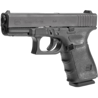 Hogue Wrapter Rubber Adhesive Grip for Glock Gen 4 Models 19 19MOS 23 32 - Black