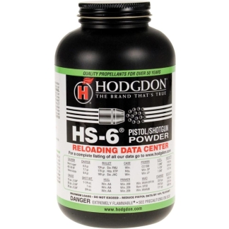 Hodgdon HS-6 Spherical Shotshell & Handgun Powder 1 lb