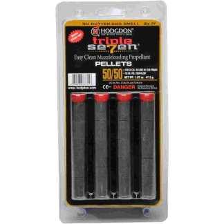 Hodgdon Powder Triple Seven Pellets .50 cal 50 gr Pellets - 24ct Blister Pack