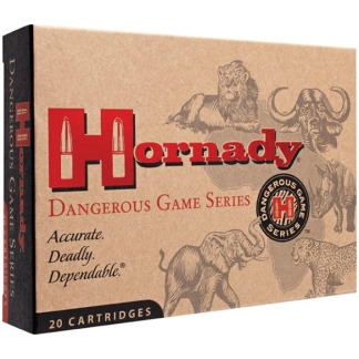 Hornady Dangerous Game Series Rifle Ammunition .375 H&H 300 gr DGS 2530 fps - 20/box