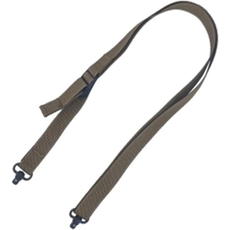 TacShield Sport Ridge 2 Point Rifle Sling 1" Wide QD Swivels Coyote Brown