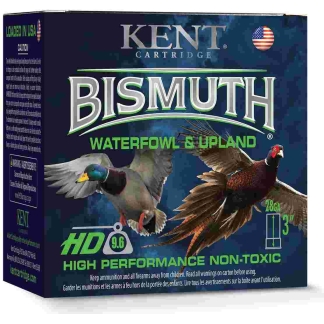 Kent Bismuth High-Performance Non-Toxic Waterfowl & Upland Shotshells 28ga 3" 1oz 1350 fps #4 25/ct