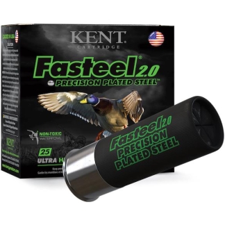 Kent Fasteel 2.0 Shotshells 12 ga 3" 1-3/8oz 1300 fps #4 25/ct