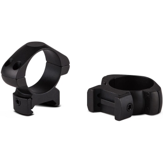Konus 2-Piece Steel Riflescope Rings 30mm Low - Matte Black