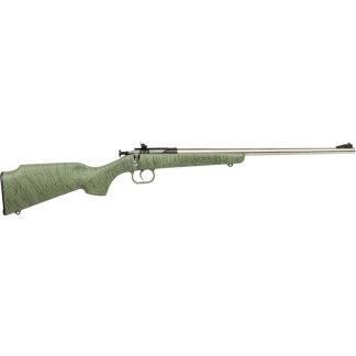 Keystone Crickett "My First Rifle" .22 LR Single Shot 16.1" Barrel Green with Black Webbing