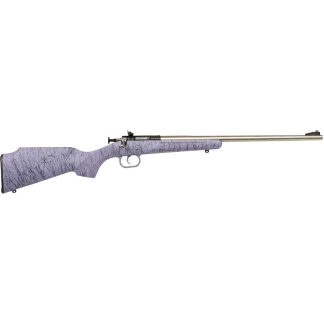 Keystone Crickett "My First Rifle" .22 LR Single Shot 16.1" Barrel Purple with Black Webbing