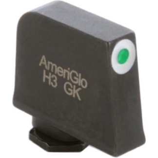 Ameriglo Tritium Front Handgun Sight for Glock Green with White Front