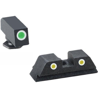 Ameriglo Classic Tritium NIght Sight Set 3-Dot for Gen5 Glock 17 19 19x 26 34