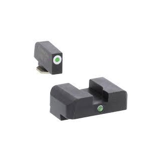 GreenTritium Outline LimeGreenLumi/Green Single Dot for Glock Gen5