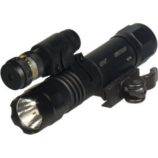 Leapers LED Tactical Red Laser Flashlight Combo
