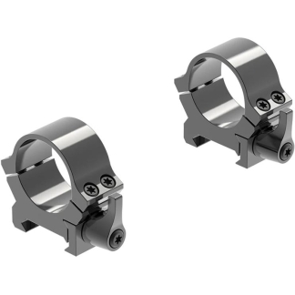 Leupold QRW2 Gloss Rifle Scope Rings 1" Low Black