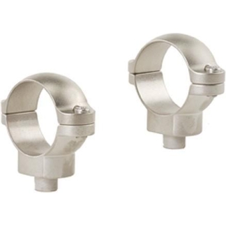 Leupold 2-Piece Quick Release (QR) Scope Rings - 1" Medium Silver