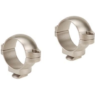 Leupold 2-Piece Dual Dovetail Rings - 1" Low Silver