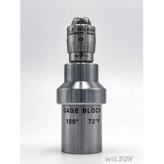 L.E. Wilson Case Case Gage Depth Micrometer