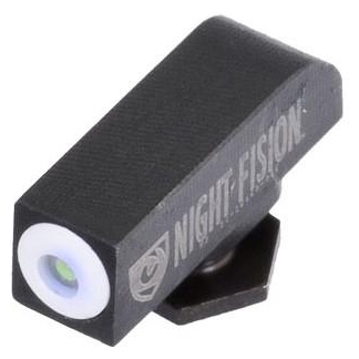 Perfect Dot Front Night Sight Only White/Green Tritium for Glock