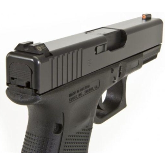 Perfect Dot Off Student Gun Accur8 NS Set w/Org Frnt+Blk Sq for Glk 17-39