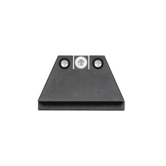 Night Fision Suppressor Height Night Sight Set White Front Black Back for Glock