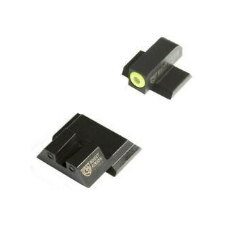 Perfect Dot NS Set w/Yellow Front + Black Square Rear Fits S&W M&P