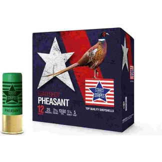 PPU Stars & Stripes Pheasant Load Shotshells 12ga 2-3/4'' 1-1/4oz 1300 fps #5 25/ct