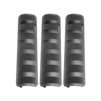 Troy Industries Troy Rail Cover 6.2  - Black 3/ct