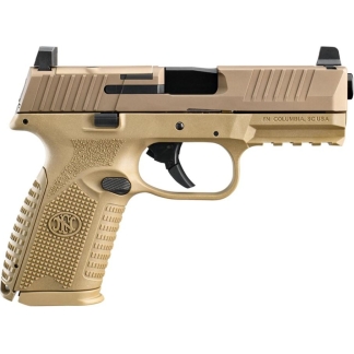 FN 509 Midsize MRD Handgun 9mm Luger 10rd Magazines (2) 4" Barrel FDE NMS