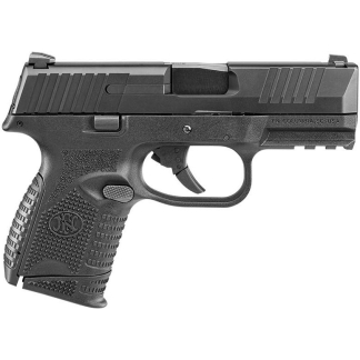FN 509 Compact Handgun 9mm Luger 10rd Magazines (2) 3.7" Barrel Black NMS