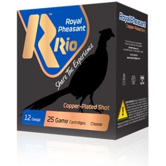 RIO Royal Pheasant Copper Shotshells 12ga 2-3/4" 1-1/4oz 1250 fps #6 25/ct